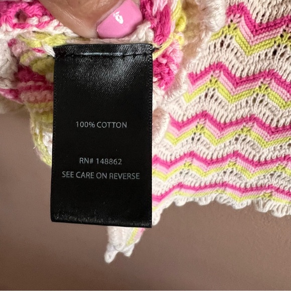 Torrid Chevron Short Sleeve Knit Sweater Size 2X - Picture 10 of 10